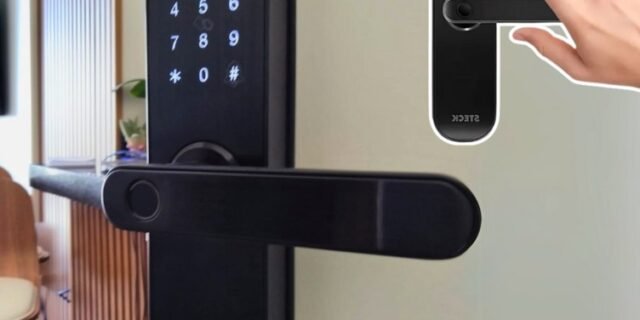 Fechadura Digital Inteligente Steck Ambiente Conectado com Biometria