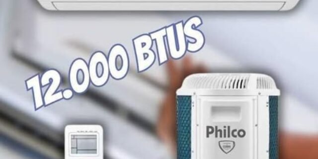 Ar Condicionado Split Inverter Philco 12000 Btus Frio 220v