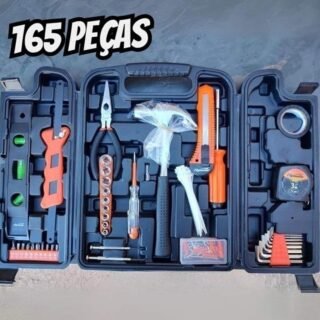 Sparta Maleta de ferramentas kit com 165 peças