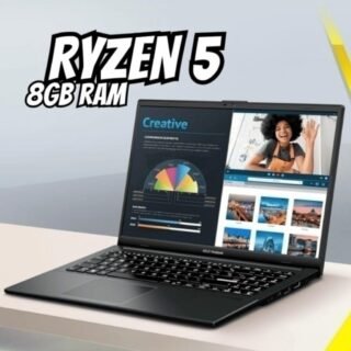 Notebook ASUS VivoBook Go 15, AMD RYZEN 5 7520U, 8GB, 256GB SSD, KeepOS, Tela 15,6″ FHD, Mixed Black – E1504FA-NJ731