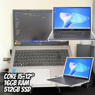 Notebook Acer A515-57-5429 Intel Core i5-12450H 16GB RAM 512GB SSD Tela de 15,6” Linux