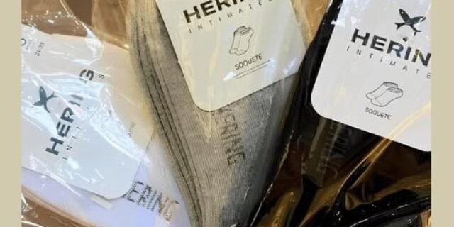 Kit 10 Pares De Meias Soquete Unissex Hering