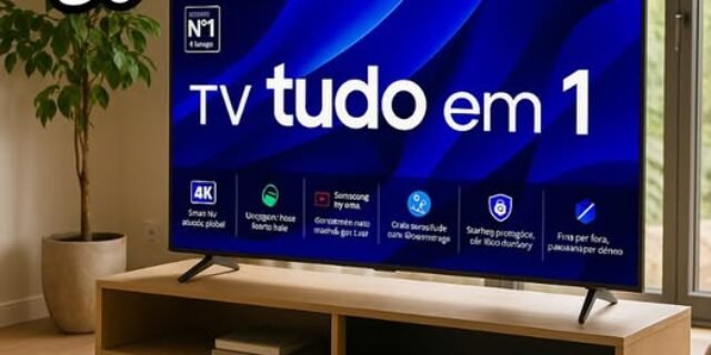 Smart TV 85″ Crystal UHD 4K 85DU8000 2024 Samsung