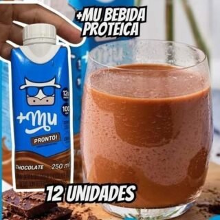 +Mu Bebida Proteica Láctea UHT Sabor Chocolate – Pack 12 unidades