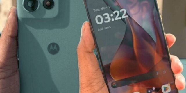 Smartphone Motorola Moto g75 5G – 256GB 16GB (8GB RAM+8GB Ram Boost)