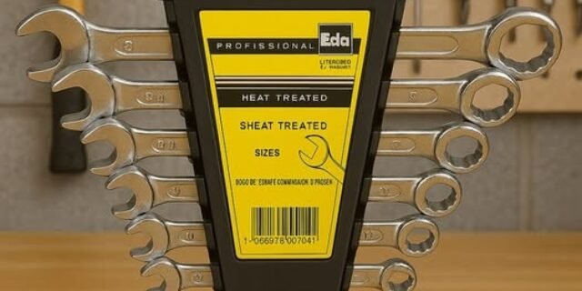 EDA Chaves Combinadas 6 Peças Eda Preto