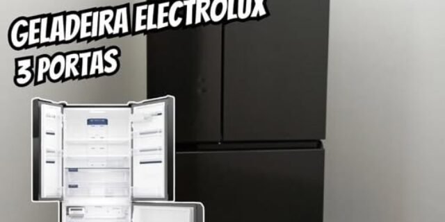 Geladeira Frost Free Inverter 3 Portas 480l Inox Electrolux