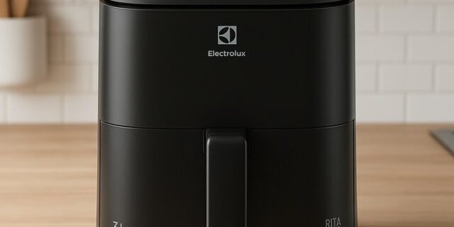 Air Fryer Electrolux por Rita Lobo 3L Preta