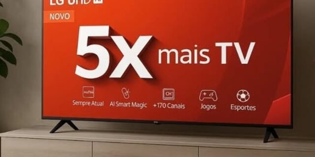 Smart TV LG 55 4K UHD Pro HDR Thinq AI Wi-Fi Bluetooth – 55UT801C0SA.BWZ