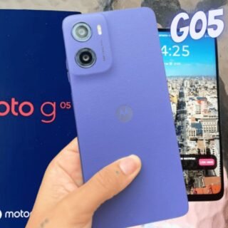 Smartphone Motorola Moto g05 – 128GB 12GB (4GB RAM + 8GB Ram Boost) e Camera 50MP com AI Bateria de 5200 mAh Tela 6.7″ com Superbrilho