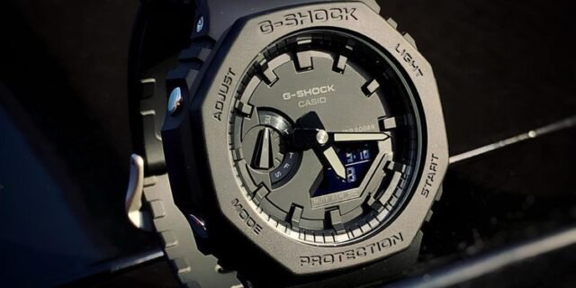 Relógio Casio G-shock Ga-2100-1adr Carbon Core Guard
