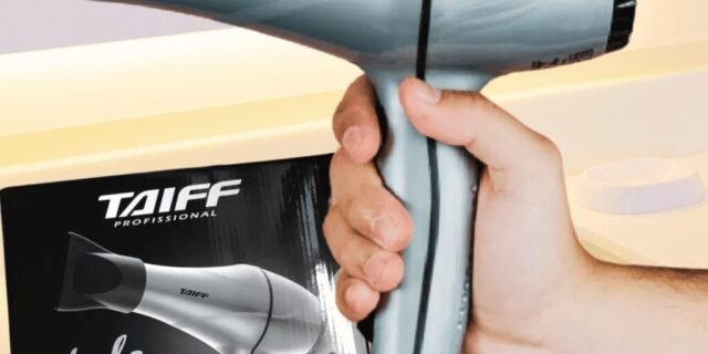 Secador De Cabelo Taiff Style Pro 5 Temperaturas 2000w 127v