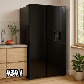 Geladeira/Refrigerador Philco Frost Free Side By Side Preto 434L PRF43A