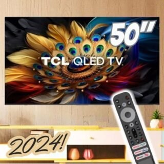Smart Tv 50″ Qled 4k Tcl 50c655