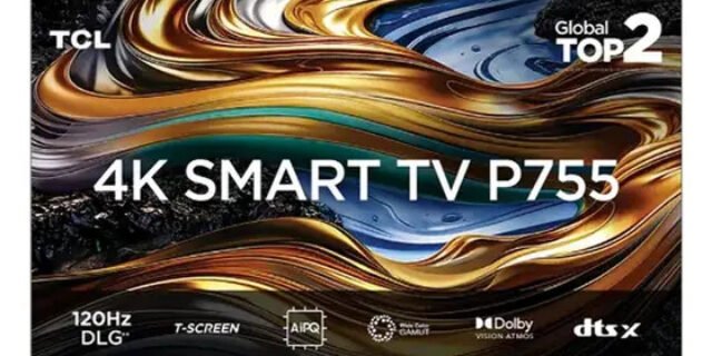 Smart TV TCL 55 Classic Ultra HD 4K Dolby Vision Wi-Fi Bluetooth USB HDMI Google Assistente