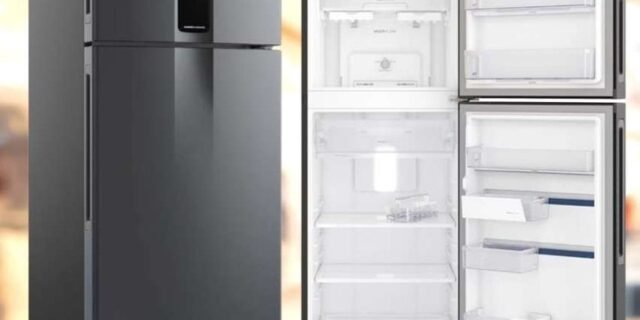 Geladeira Frost Free If43b Black Inox 390l Electrolux 110v