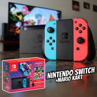 Console Nintendo Switch V2 32gb Mario Kart 8 Deluxe