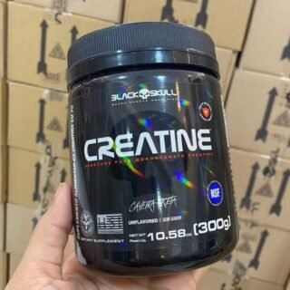 Creatina 300g Pura Black Skull