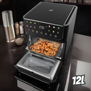 Air Fryer Oster OFRT790 Preta 12L