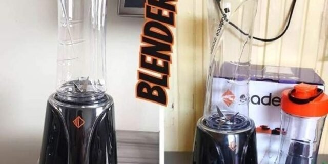 Blender Cadence Zoop Contrast com 2 Jarras, 220V, Preto e Laranja, BLD701