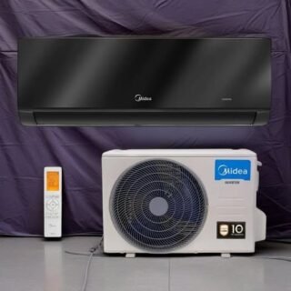 Ar Condicionado Split Inverter 12000 Btu Black Edition Q/f M Cor Preto 220V