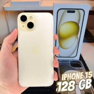 Apple iPhone 15 (128 GB) – Amarelo – Distribuidor Autorizado