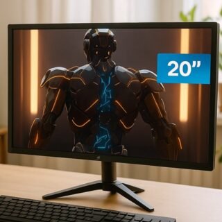 Monitor Brx Office Mbrx201br 20 Led 75hz Widescreen Hdmi/vga