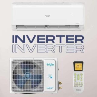 Ar Condicionado Split Hi Wall – Inverter R-32 – Eco II – Elgin – 9.000 BTUs – Frio – 220V Monofásico