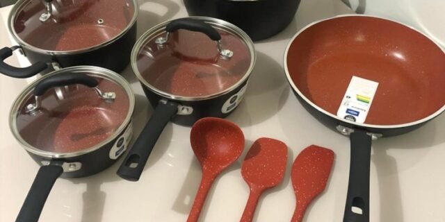 Jogo De Panelas Antiaderente Cerâmica Indução 8 Peças Brinox