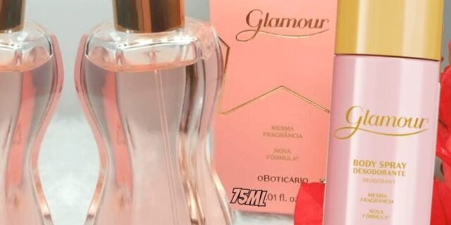 Glamour: Colônia 75ml + Body Spray 100ml
