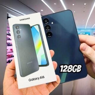 Smartphone Samsung Galaxy A16 128GB Preto 4GB RAM 6,7″ FHD+ Câm Tripla de até 50MP + Selfie 13MP Bateria 5000mAh