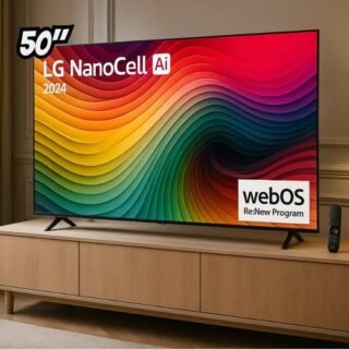 Smart Tv 4k 50 Lg Nanocell 50nano80t Processador 5 Ger7 Ai