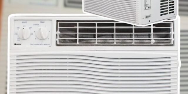 Ar Condicionado de Janela Gree 7.000 Btus/h Frio Monofásico Mecânico Branco GJC07BV-A6NMND1A 127V