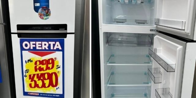 Geladeira Smart Frost Free 425l Branca Midea
