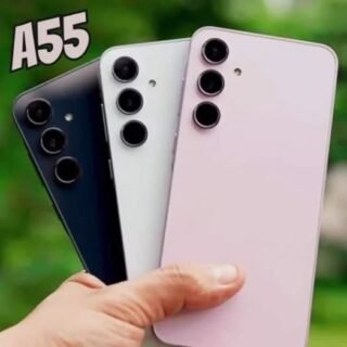 Samsung Galaxy A55 5G, Câmera Tripla Traseira de até 50MP, Selfie de 32MP, Nightography, Apagador de objetos, Design em metal e vidro, IP67