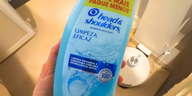 Shampoo Anticaspa Head & Shoulders Limpeza Eficaz 650 ml