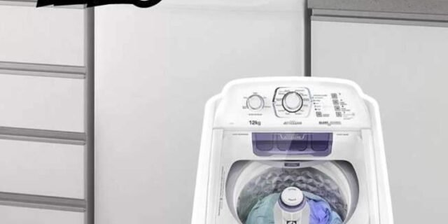 Lavadora de Roupas Electrolux LAC12 – 12Kg Cesto Inox 12 Programas de Lavagem