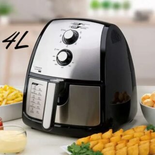 Fritadeira Air fryer 4L cor Inox Midea