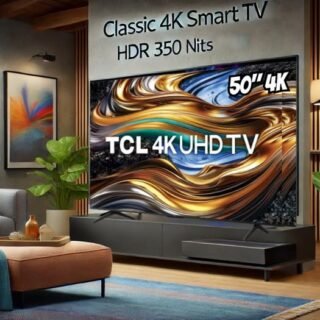 Smart TV 50″ 4K UHD LED TCL 50P755 Wi-Fi Bluetooth 3 HDMI 1 USB