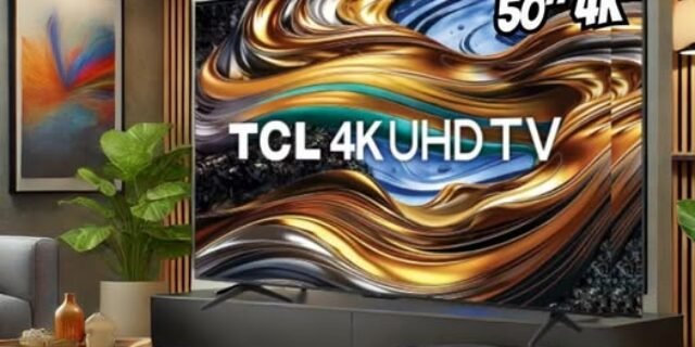 Smart TV 50″ 4K UHD LED TCL 50P755 Wi-Fi Bluetooth 3 HDMI 1 USB