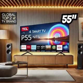 Smart TV 55” LED TCL 55P755 Wi-Fi Bluetooth
