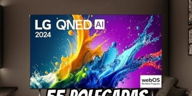 Samsung Smart Tv 55 Polegadas Qled 4k Q60d 2024 QN55Q60DAGXZD