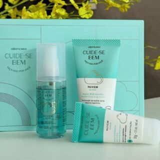 Mini Kit Cuidados Da Pele Presente Cuide-se Bem (3 Itens)