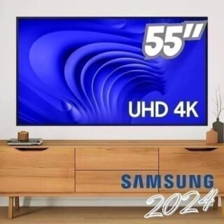 Smart TV 55” 4K UHD LED Samsung 55DU7700 – Wi-Fi Bluetooth Alexa 3 HDMI