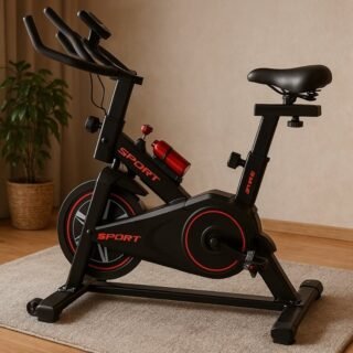 Bicicleta Ergométrica De Spinning Com Squeeze