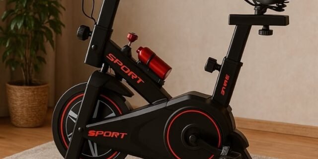 Bicicleta Ergométrica De Spinning Com Squeeze