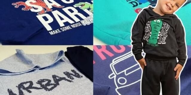 06 Peças Moletom Infantil Menino Com Capuz Inverno