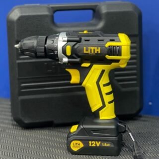 Parafusadeira Furadeira 3/8 Pol Bat. 12v Maleta E Acessórios