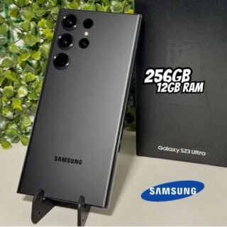 Smartphone Samsung Galaxy S23 Ultra 256GB Preto 5G 12GB RAM 6,8” Câm. Quádrupla + Selfie 12MP