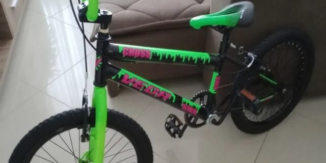 Bicicleta Bmx Freestyle Infantil Vega Aro 20 Bike V-brakes